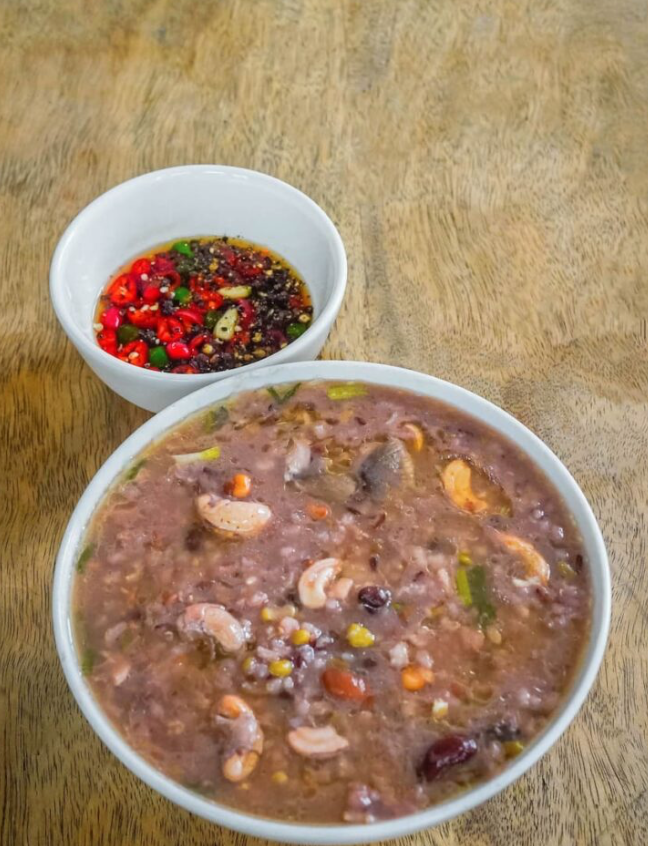 cháo gạo lứt