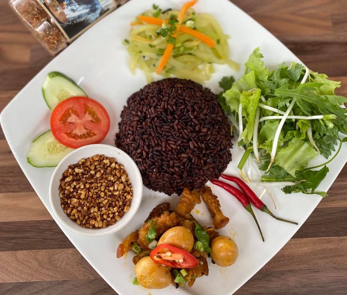 gạo lứt tím